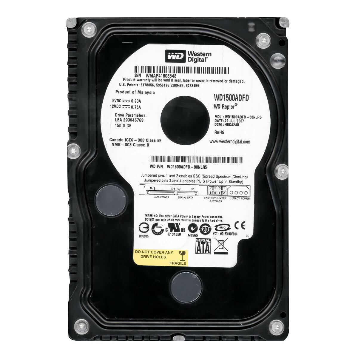 150GB SATA 3.5 Hard Drive U80528