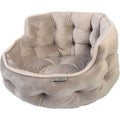 Ultra Plush Tufted Velvet Round Cuddler Pet Bed D16227