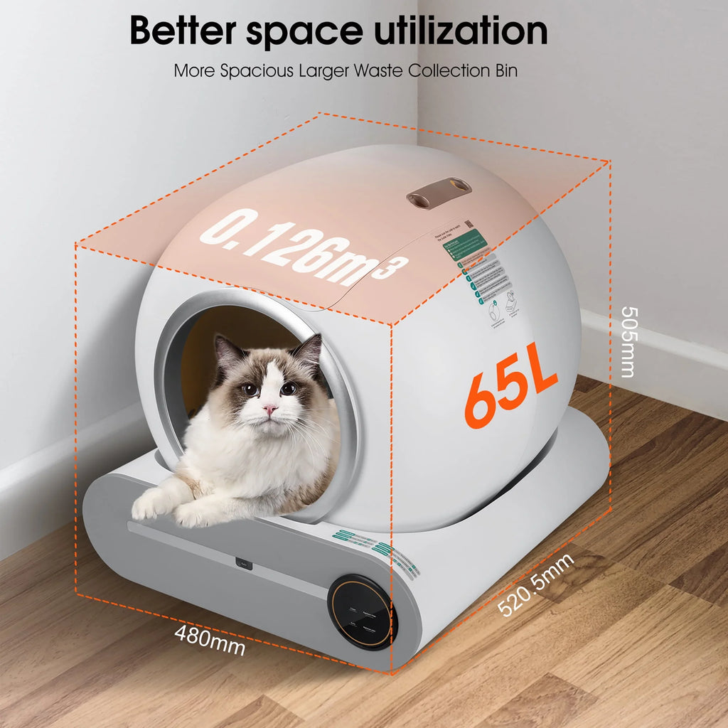 Automatic Self Cleaning Cat Litter Box S6212