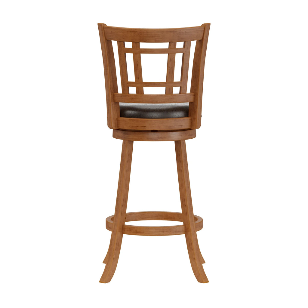 Brown Swivel Bar Stool M86877