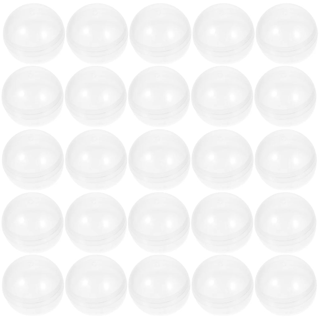 100pcs Clear Plastic Fillable Balls M38281