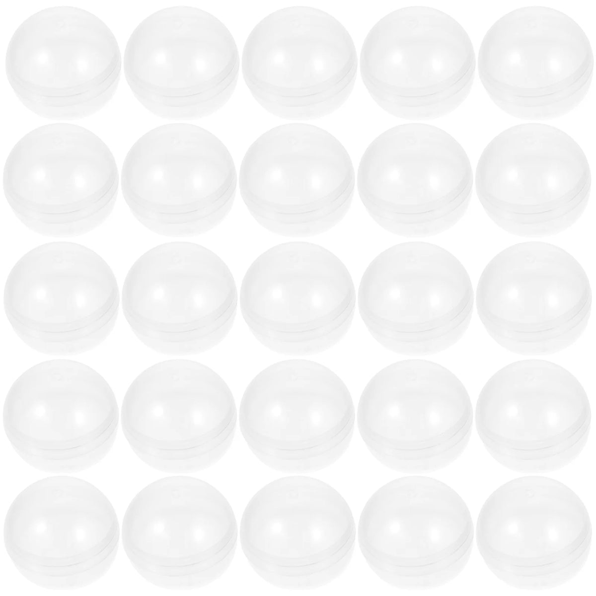100pcs Clear Plastic Fillable Balls M38281