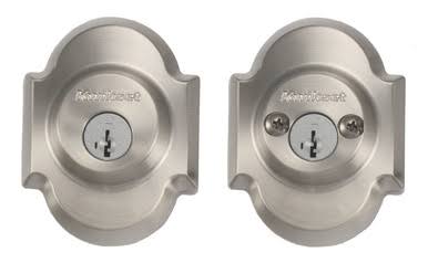 Satin Nickel Double Cylinder Deadbolt S165