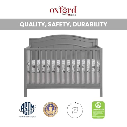 4-in-1 Convertible Crib, Snow White W2412