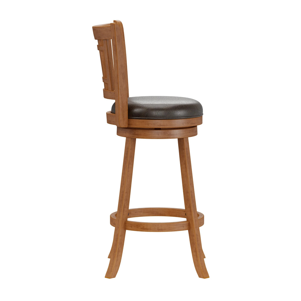 Brown Swivel Bar Stool M86877