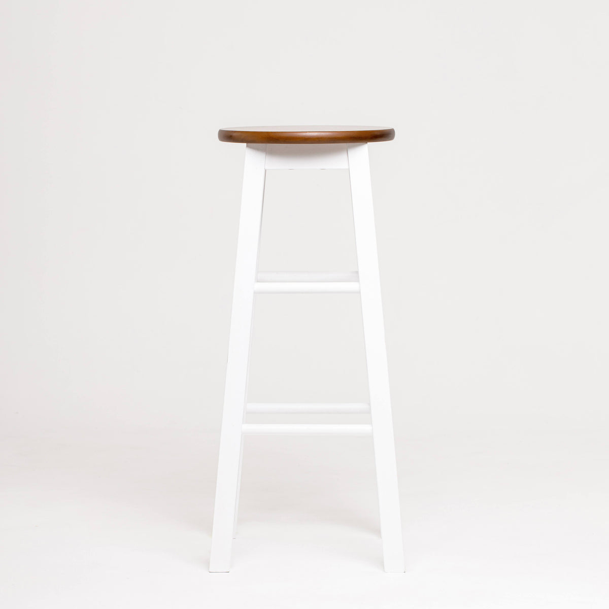Bar Stool with Round Acacia Seat A96562