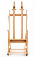X-Large Beech Wood Floor Easel with Locking Wheels A951646