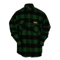 Green Tall Large Plaid Flannel Shirt B26169