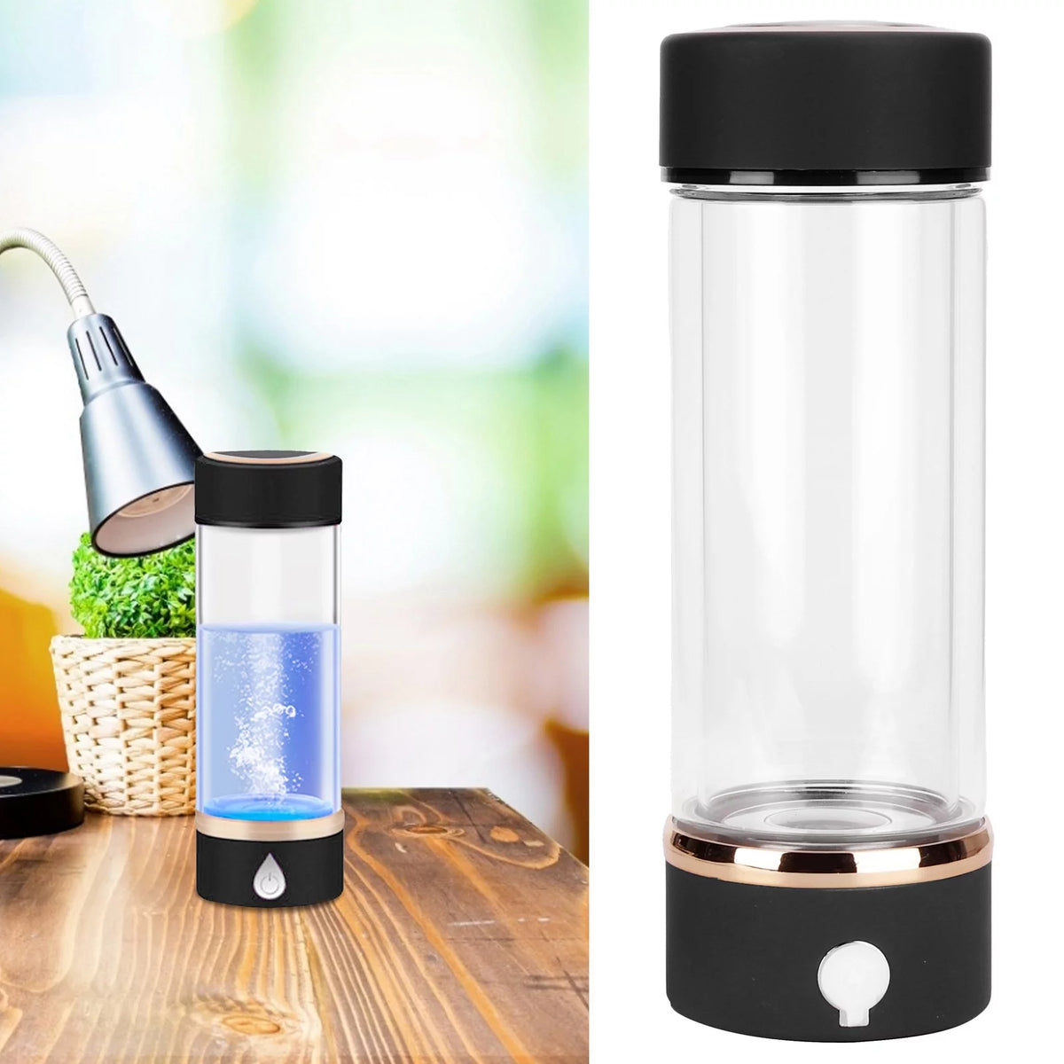Portable Hydrogen Water Bottle 380ml U4940
