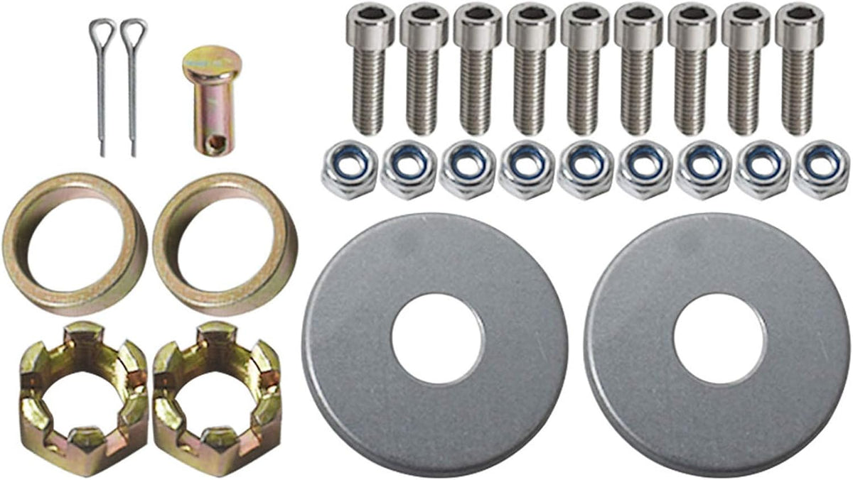 Rear Axle Kit Brake Master Cylinder Disc Rotor Hub for Go Kart Drift Trike Cart ATV T936