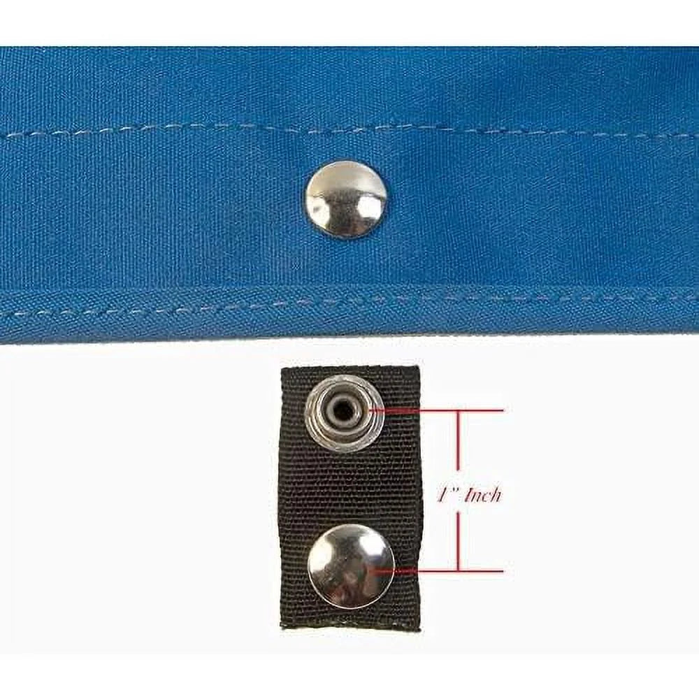 Black 5 Piece Boat Cover Extender Snaps, Adds 2 Inch N35838