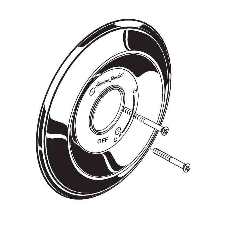 Escutcheon and Screws Satin Nickel E448