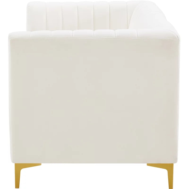 Cream Velvet Modular Sofa C103