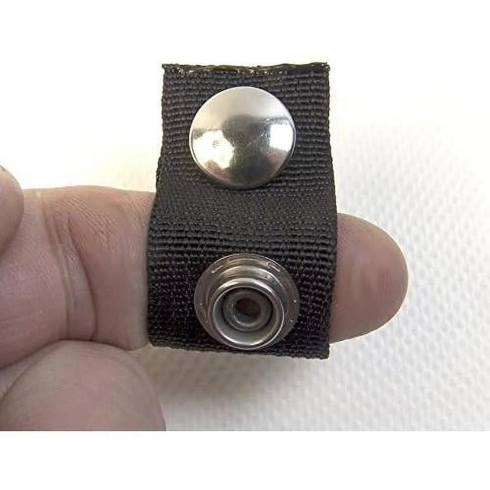 Black 5 Piece Boat Cover Extender Snaps, Adds 2 Inch N35838