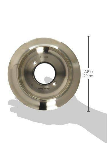 Escutcheon and Screws Satin Nickel E448