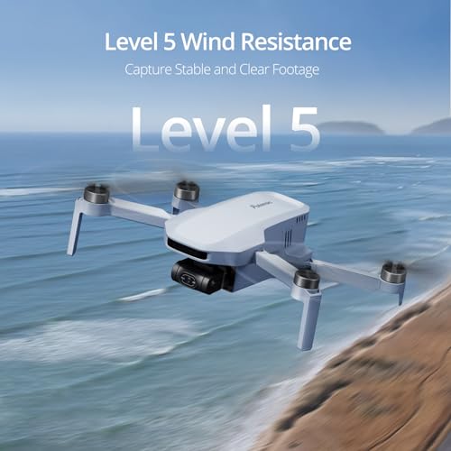 3-Axis Gimbal 4K GPS Drone, Under 249g, 96 Mins Flight, Max 6KM Transmission, Fly More Combo A810
