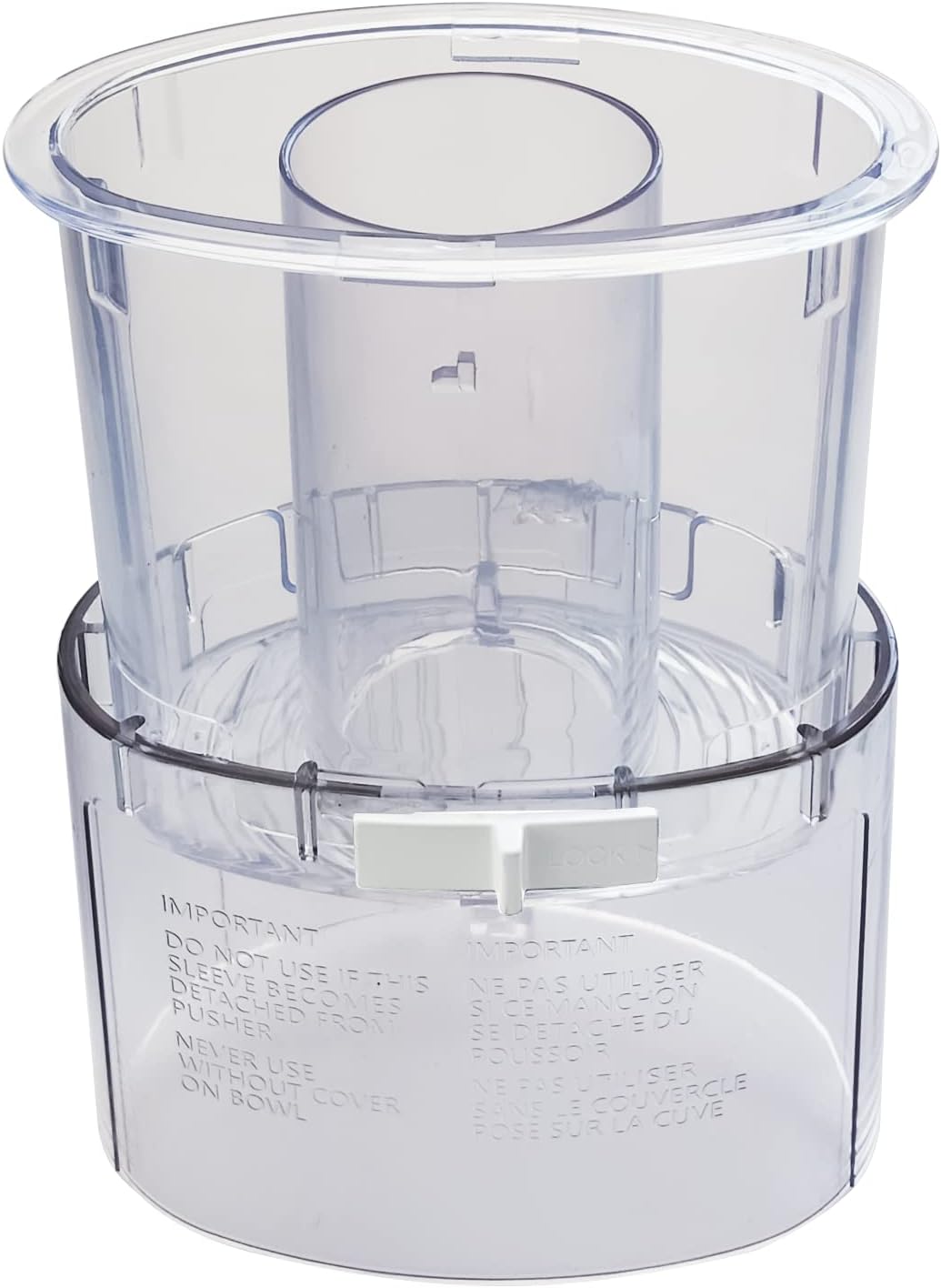 Large Pusher and Sleeve Assembly for Food Processors Y909
