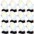 12 Pack 4 Inch Ultra Thin LED Recessed Ceiling Lights S27514