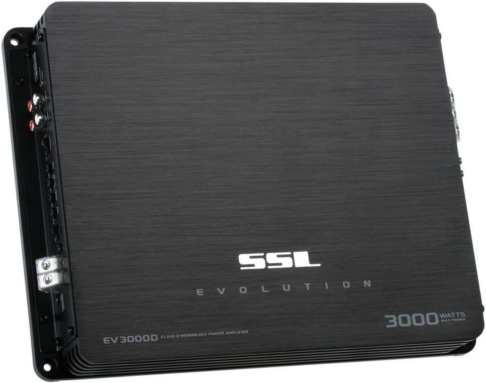 1500 Watt 2 Ohm Monoblock Car Amplifier with Remote Subwoofer Control P222548