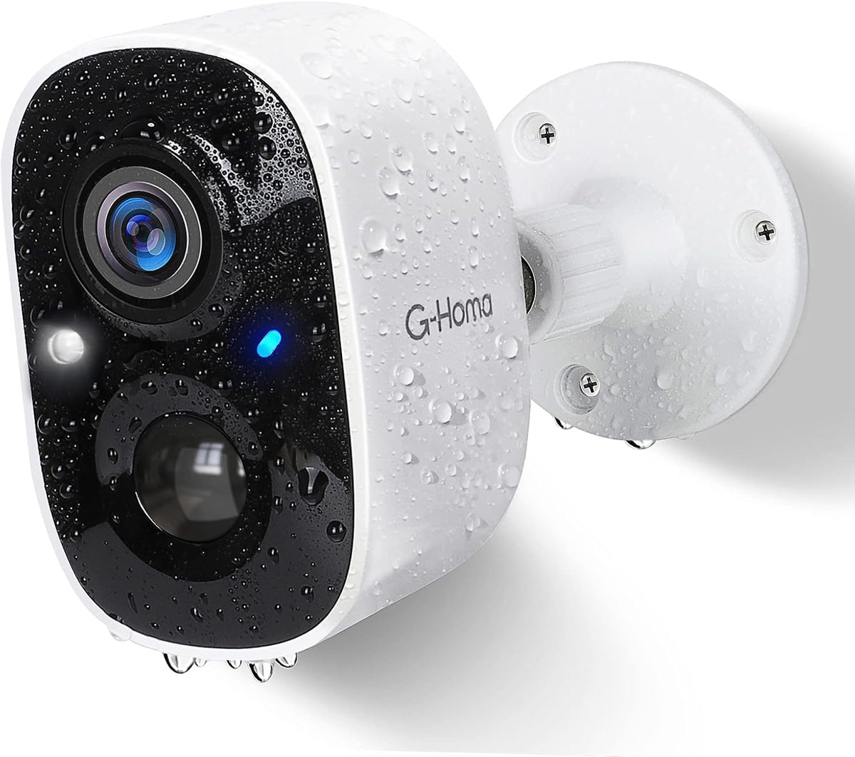 Wireless 1080P Battery Powered Security Camera with Spotlight Color Night Vision O73370
