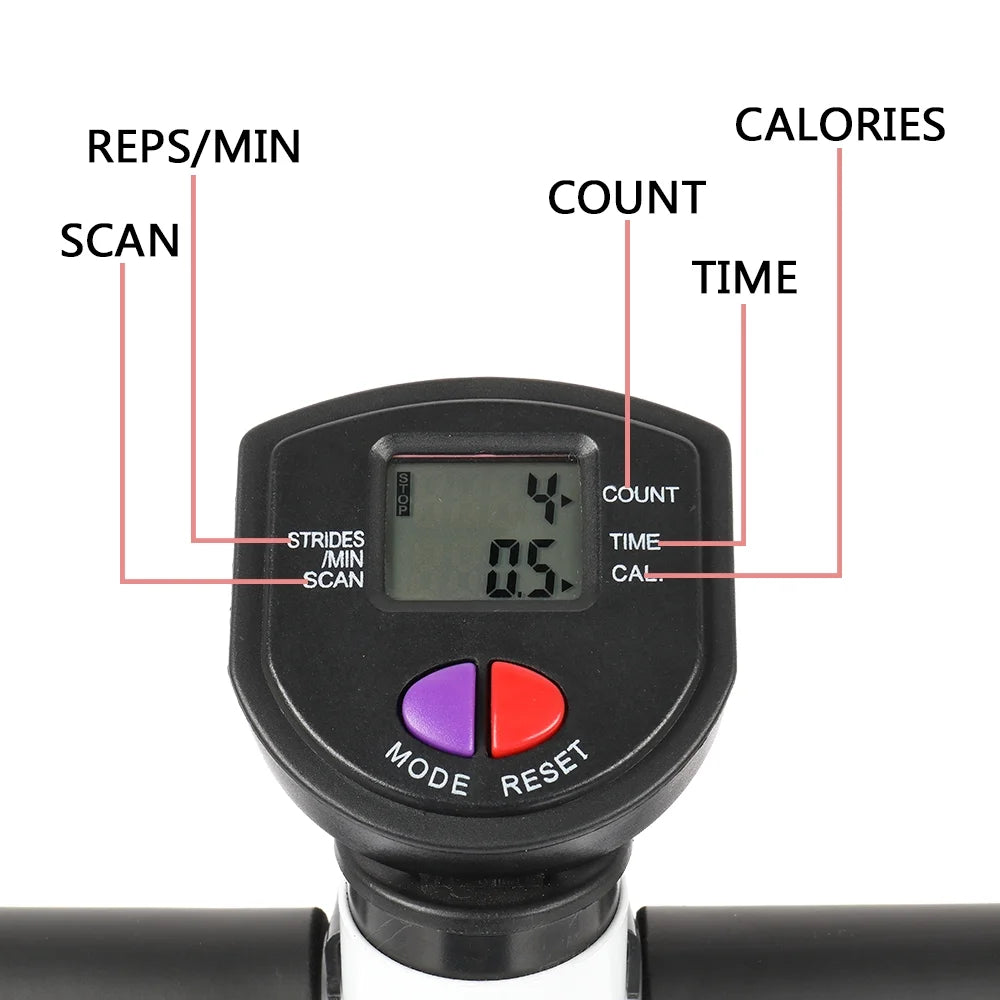 Mini Aerobic Stepper Twist Fitness Machine with Handle Z357950