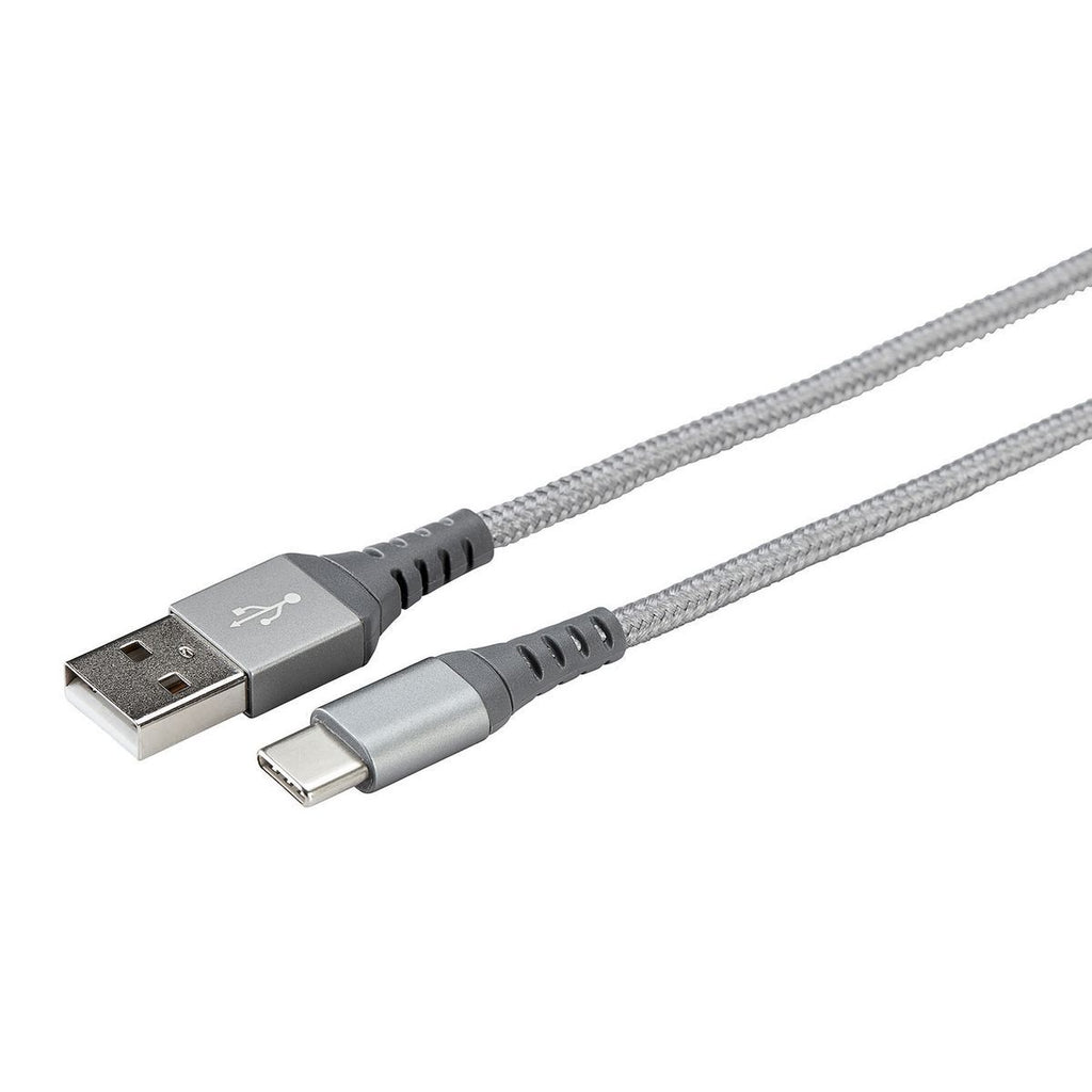 6 ft. USB to USB-C Braided Charging Cable M3754