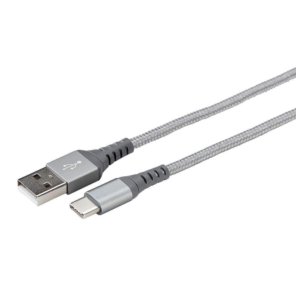 6 ft. USB to USB-C Braided Charging Cable M3754