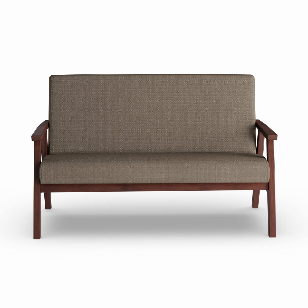 Mid Century Settee Loveseat Y1456
