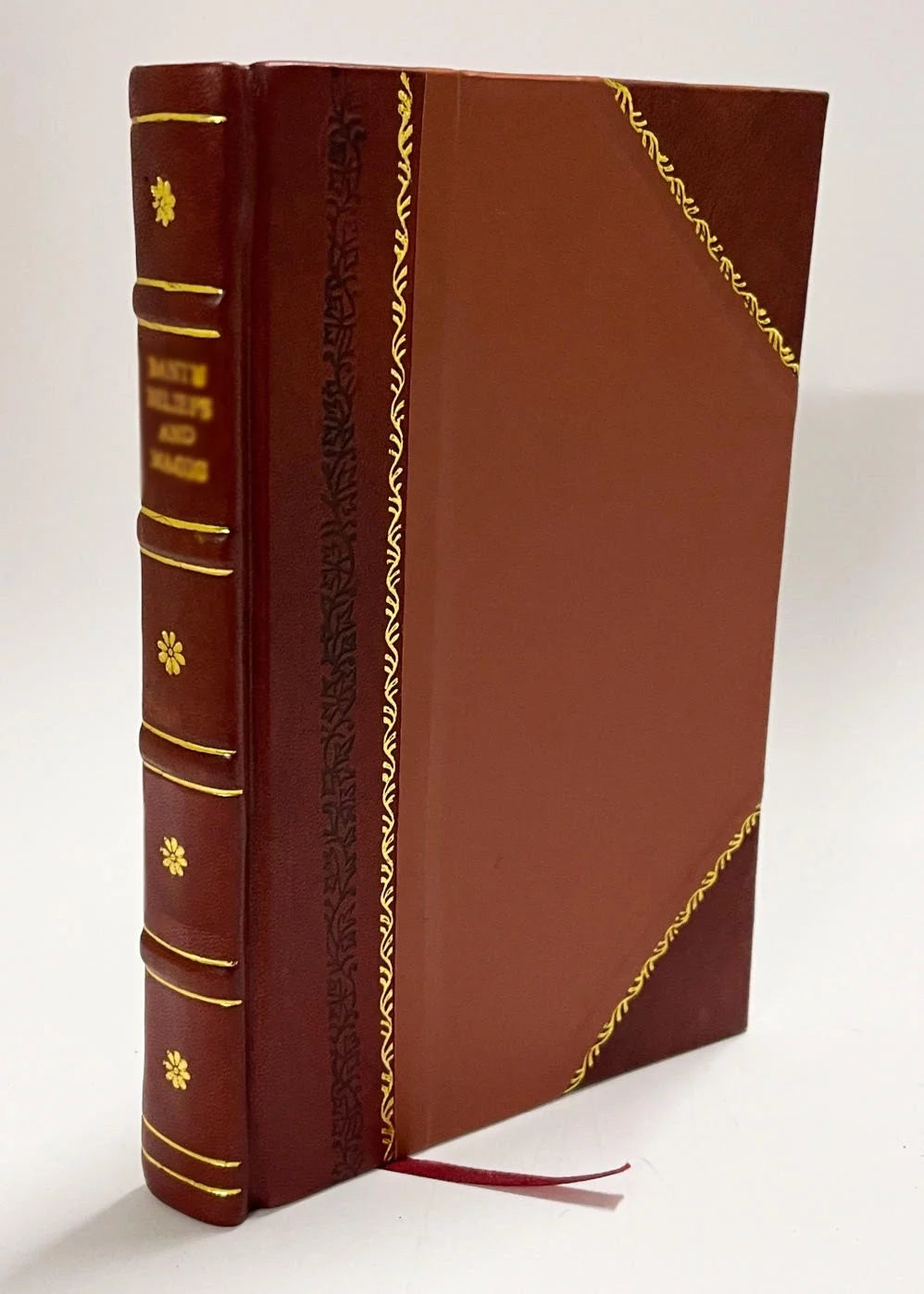 Shorthorn Cattle Sale Catalog Leather Bound C62605
