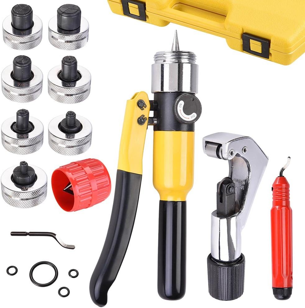 Hydraulic Tube Expander Swaging Tool Kit with Case X44667