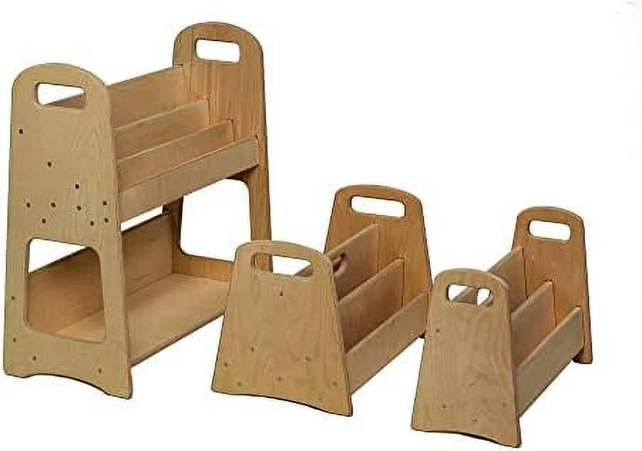 Wooden Bookshelf with Shelves T751061