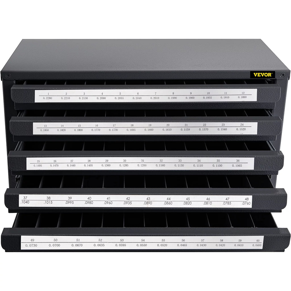 Five-Drawer Drill Bit Dispenser Cabinet Q79754