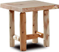 Rustic Pine & Cedar End Table Z406