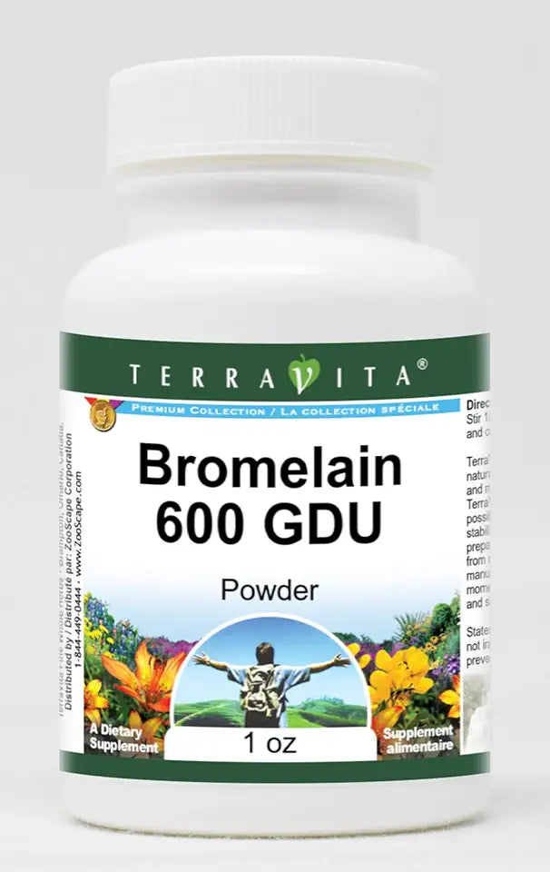 Bromelain 600 GDU Powder 1 oz A438362