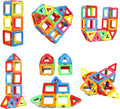 100 PCS Magnetic Tiles Building Blocks Set D683