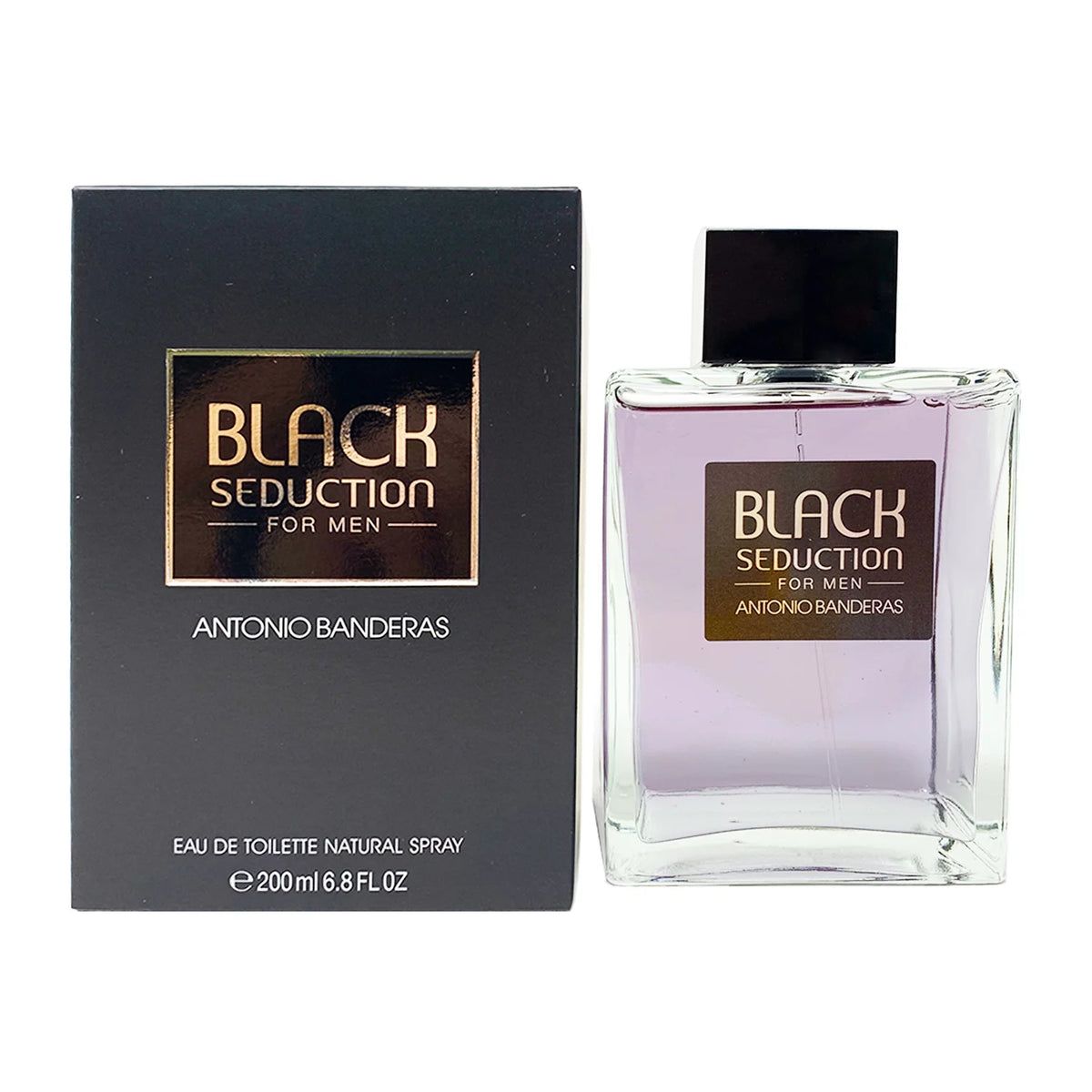 Black 6.75 oz EDT Cologne J26640