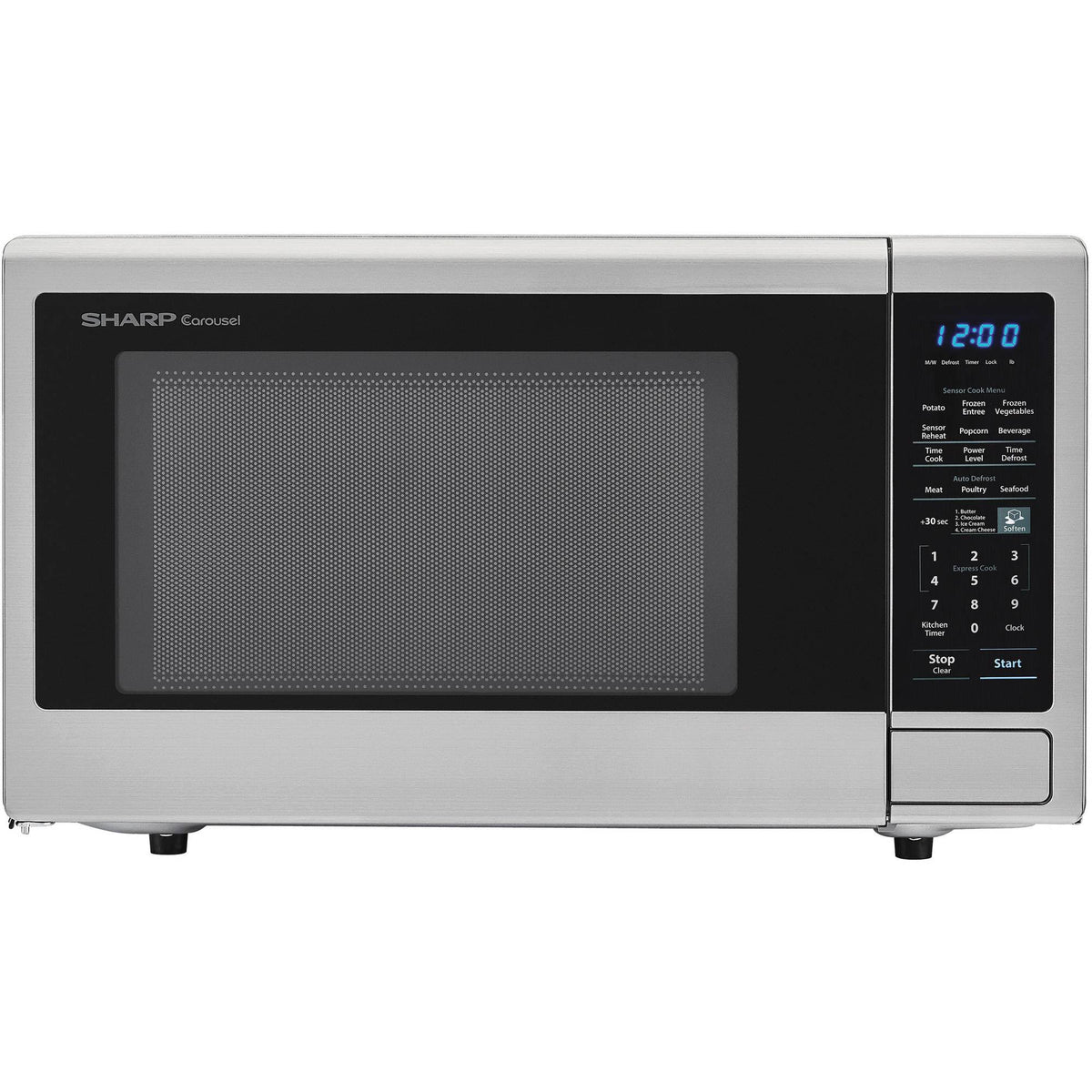 1100W 1.8 Cu. ft. Stainless Steel Countertop Microwave Oven D859