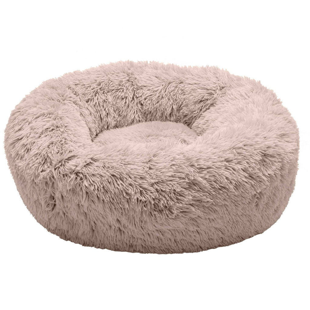 Long Fur Donut Dog Bed V48628
