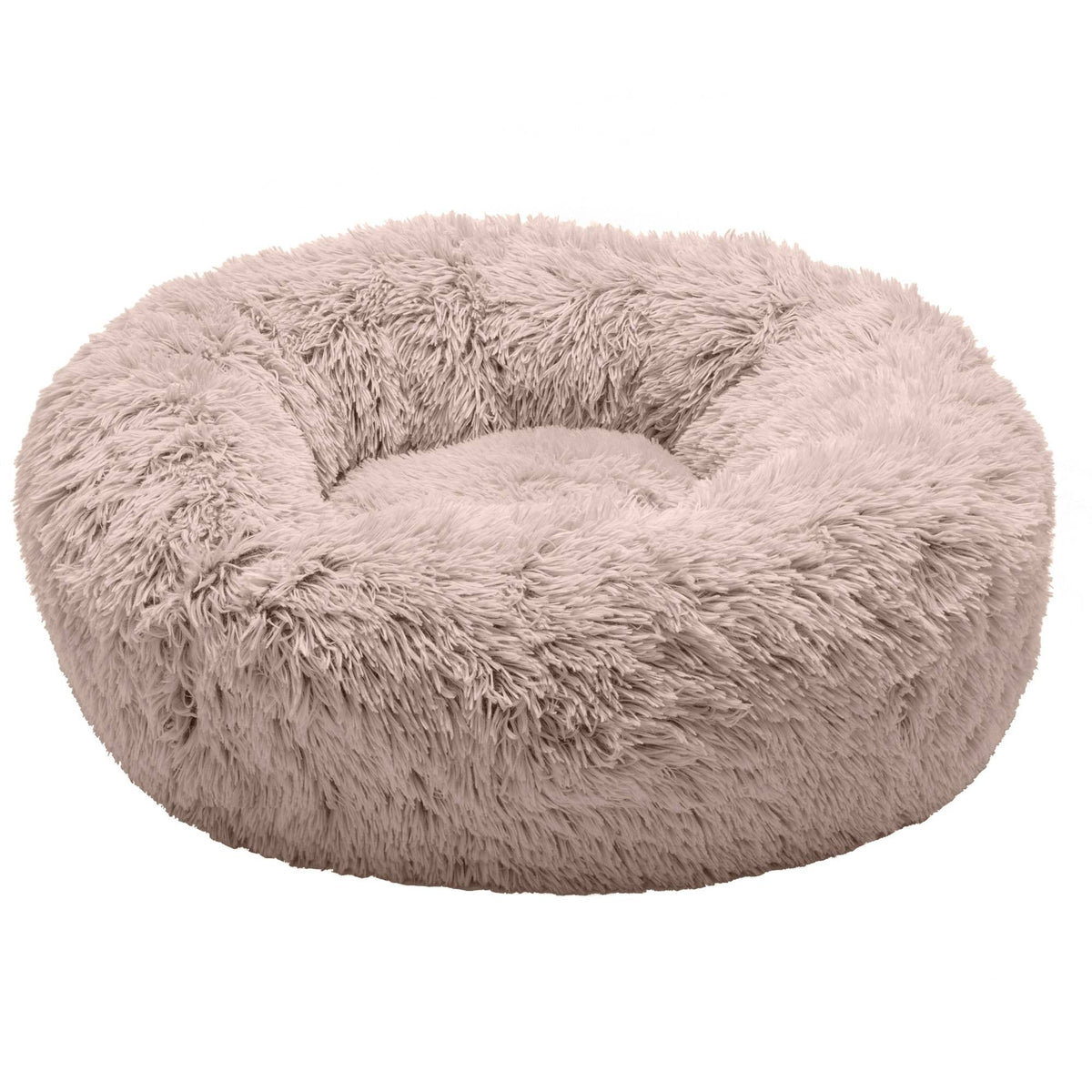 Long Fur Donut Dog Bed V48628