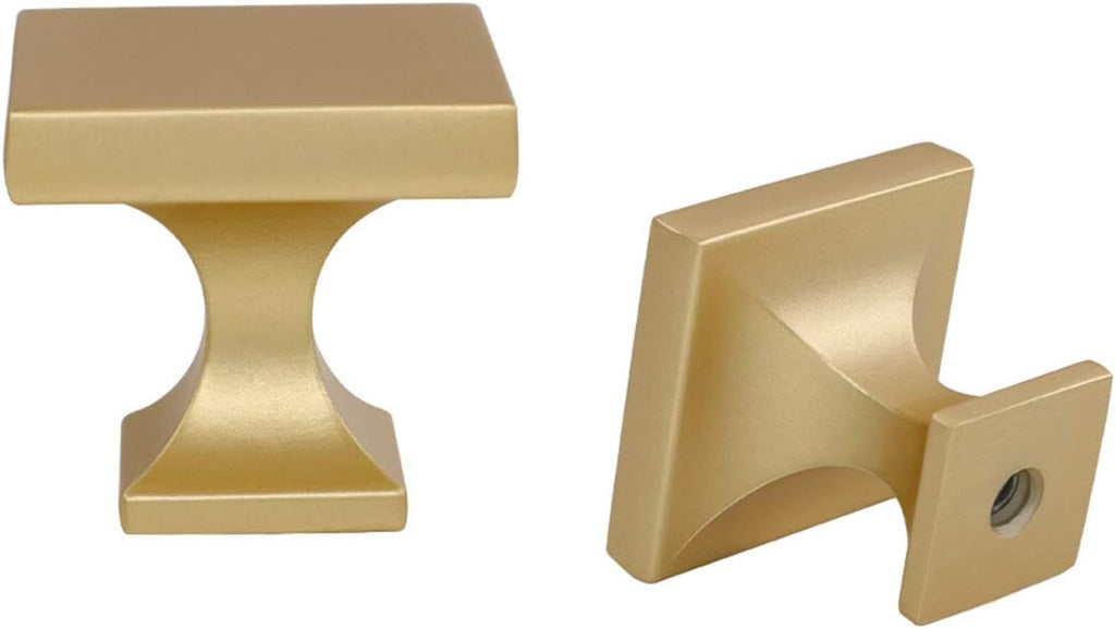 Matte Black Square Cabinet Knobs Pack of 30 T721