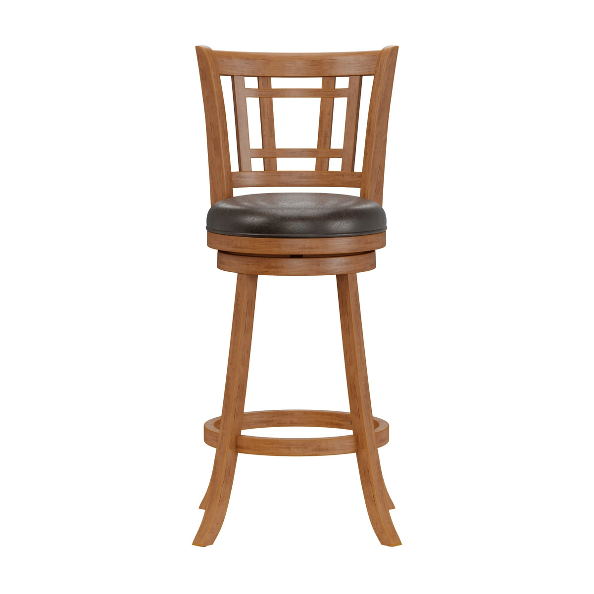 Brown Swivel Bar Stool M86877