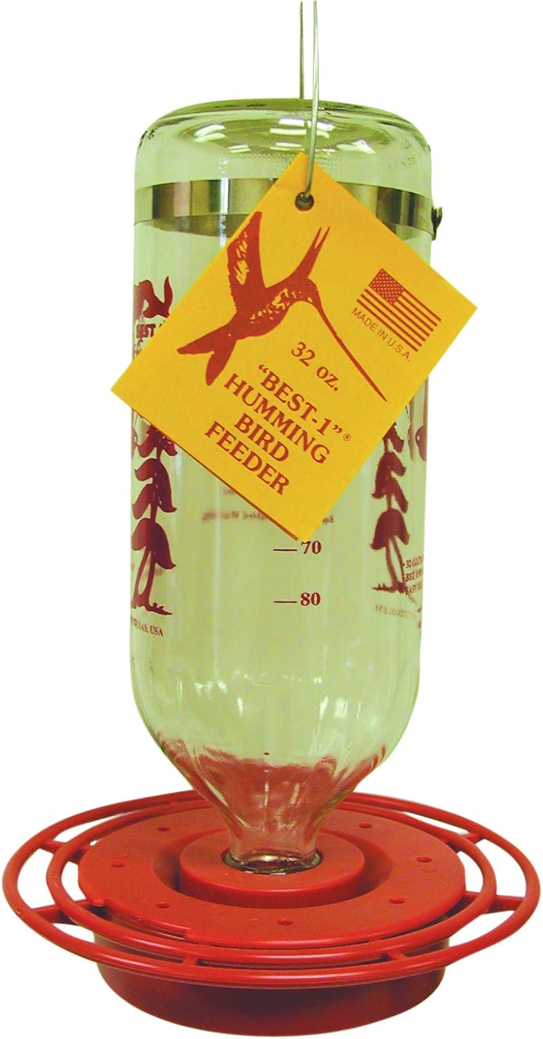 32oz Hummingbird Feeder Clear O46775