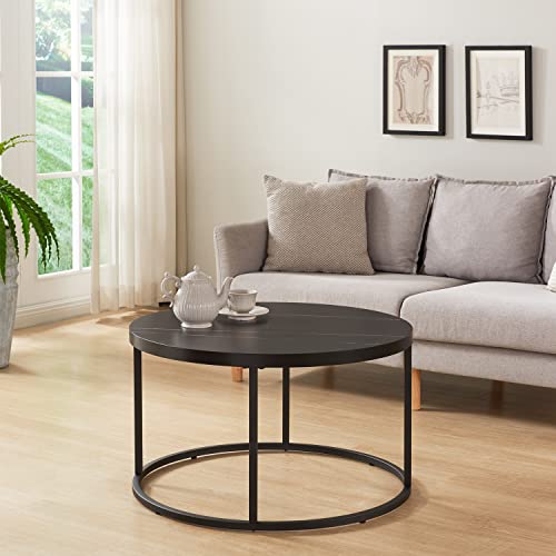 Natural Oak Round Coffee Table 31.5" A996