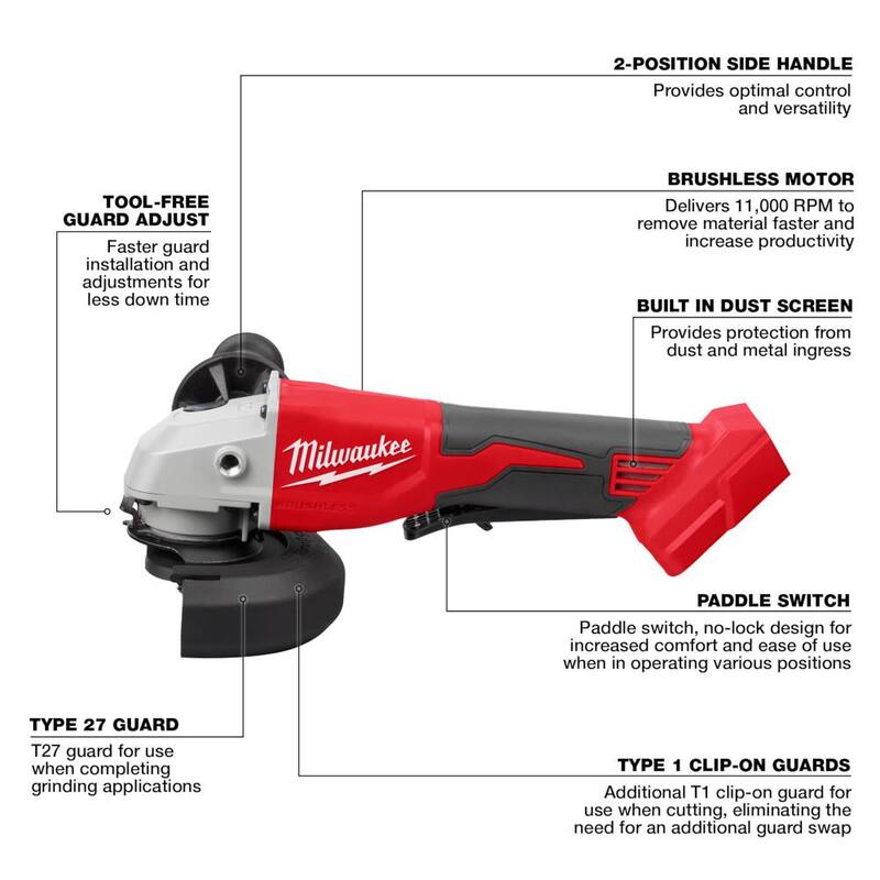 18V Cordless 4-Tool Combo Kit with 2.0 Ah Batteries Z70110