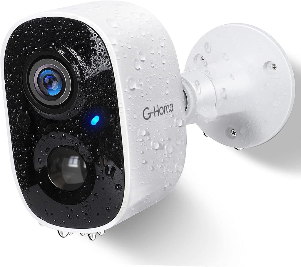 Wireless 1080P Battery Powered Security Camera with Spotlight Color Night Vision O73370