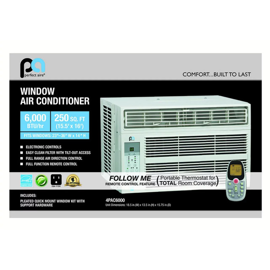 6000 BTU Window Air Conditioner N3629