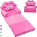 Pink Foldable Kids Sofa L902