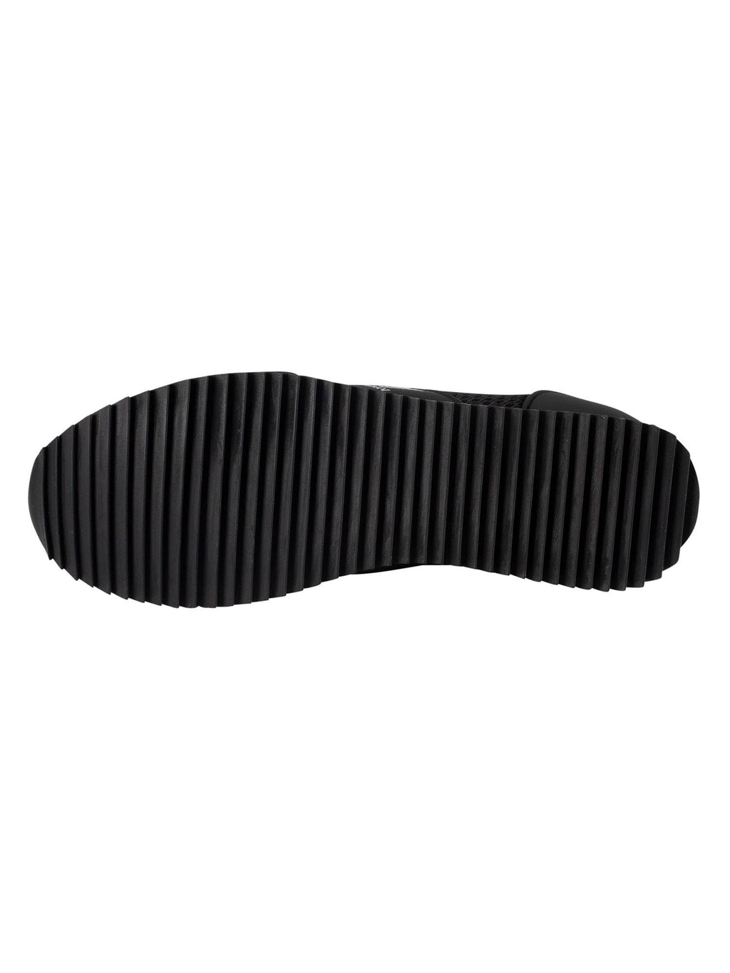 Black Woven Trainers I7769