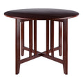 Solid Wood Round Double Drop Leaf Dining Table P678
