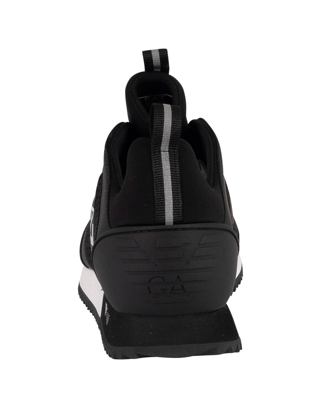 Black Woven Trainers I7769